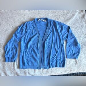 NWOT SOFT SURROUNDINGS Cardigan in Blue Sz XS